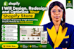 design, redesign and optimize your shopify store