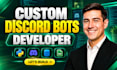 build enterprise discord bot, custom discord bot, web dashboard python developer