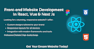 build websites with react js, tailwind, next, redux toolkit