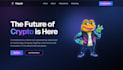 create and deploy a solana project website , landing page