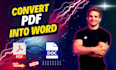 convert pdf to word,handwriting,google docs,powerpoint