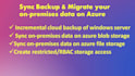 expert data sync and backup on premises to azure migration