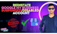 reinstate suspended google my business profile