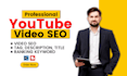 do best optimize youtube video seo and channel management