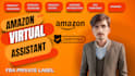 be your amazon fba virtual assistant,amazon store setup