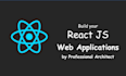 be your front end web developer using HTML,CSS, bootstrap, react js and jquery