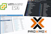 do efficient vm migration between proxmox and vmware esxi