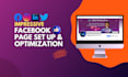 create, optimize, and set up an impressive facebook page