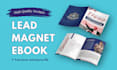 do ebook design, lead magnet design or workbook