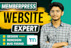 build a membership website using wordpress  memberpress
