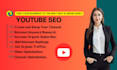 youtube marketing channel create and setup and vedio seo
