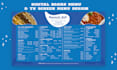 create a TV screen menu and a digital board menu