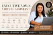 be your executive administrative virtual assistant