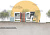 do autocad floorplan, section, elevation render in photoshop