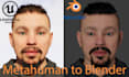 transfer your metahuman character from unreal engine to blender