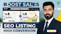 optimize amazon listing to increase ranking and conversions