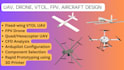 design and analyze vtol, aircraft, uav, drone and rotorcraft