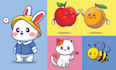 do modern unique clip art illustration