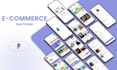 design a mobile ecommerce app ui ux for android and ios