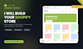 build branded ecommerce shopify  store or redsign