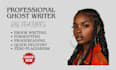 ghostwrite self help ebook, amazon kindle ghost book writer, ebook ghostwriter