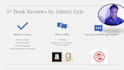 read a book and write a review