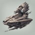 design spaceship, sci fi illustration
