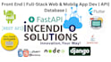 full stack web development react, node js, mongodb, express, django data bases