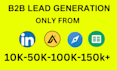 do targeted b2b lead generation and contact list building for you