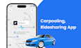build a carpooling app, ridesharing app, taxi app like lyft, cabify