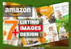 design amazon listing images ebay walmart shopify product infographic pictures