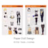 draw paper doll design of your character in anime style