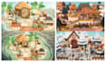make animal crossing island structures, cliffs, maps, and layouts