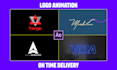create stunning professional logo animation