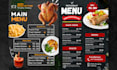 design restaurant, hotel or bar menu