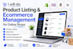 do product listing and ecommerce management for online shops