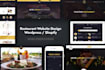design restaurant website, food website wordpress or shopify