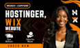 wix website design wix website redesign wix website wix seo hostinger website