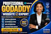design godaddy website redesign godaddy website design develop godaddy website
