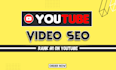 youtube video SEO for fast ranking