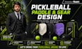 create modern unique custom pickleball paddles designs