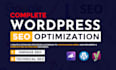 do complete wordpress onpage SEO and technical optimization of your website