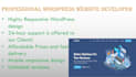 build wordpress website and website redesign