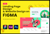 build a custom wordpress landing page with clean HTML, CSS, and javascript
