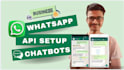 create whatsapp ai chatbot with whatsapp api for businesses