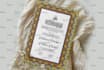 create lovely nikah nama, walima, or wedding invitation card