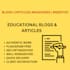 create engaging educational blogs