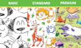 make seamless animal patterns
