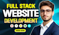 be full stack developer build responsive website web apps mern mean django react