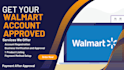 get walmart account approve and complete onboarding process